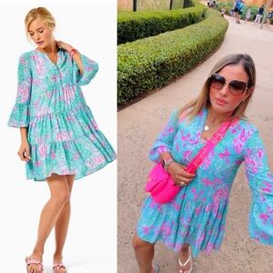 Lilly Pulitzer Vibrant Floral Dress
